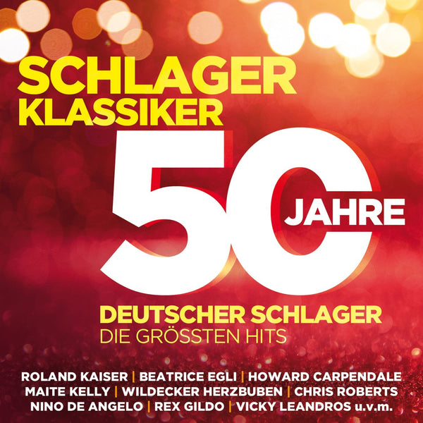 Various Artists - Schlager Klassiker – 50 Jahre Deutscher Schlager - Die größten Hits (2CD)