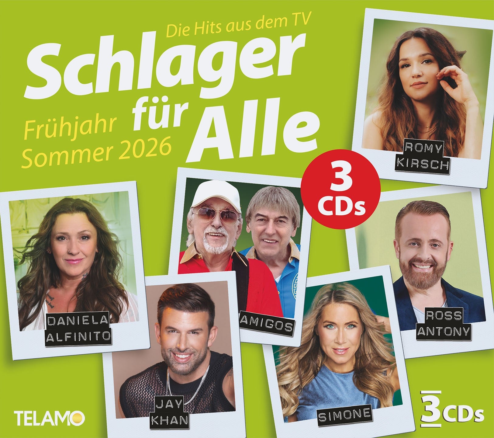 Various Artists Schlager für Alle - Frühjahr/Sommer 2026 (3CD) CD 435509