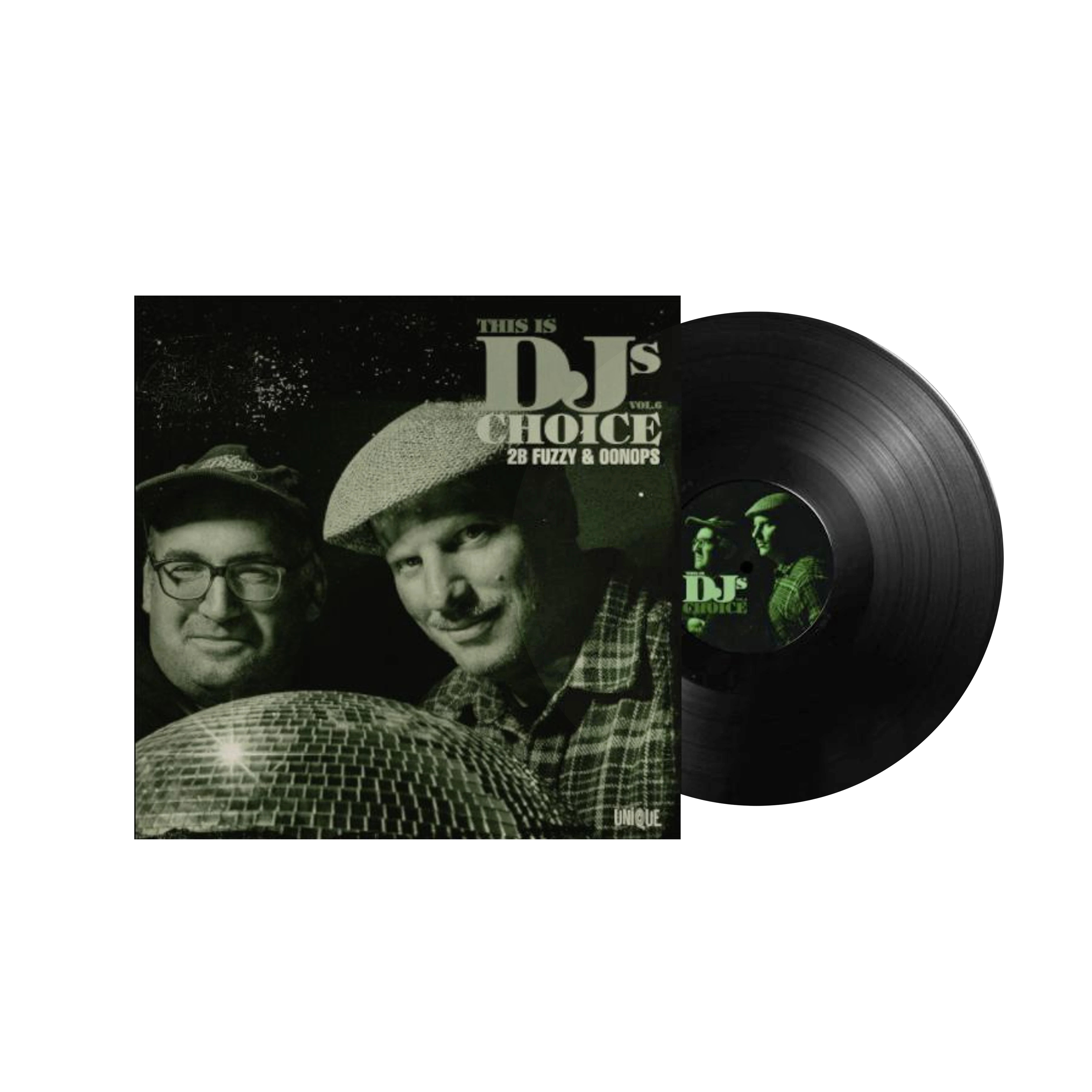 Various Artists This Is DJ's Choice Vol. 6 (2B Fuzzy & Oonops) Black Vinyl LP 450496