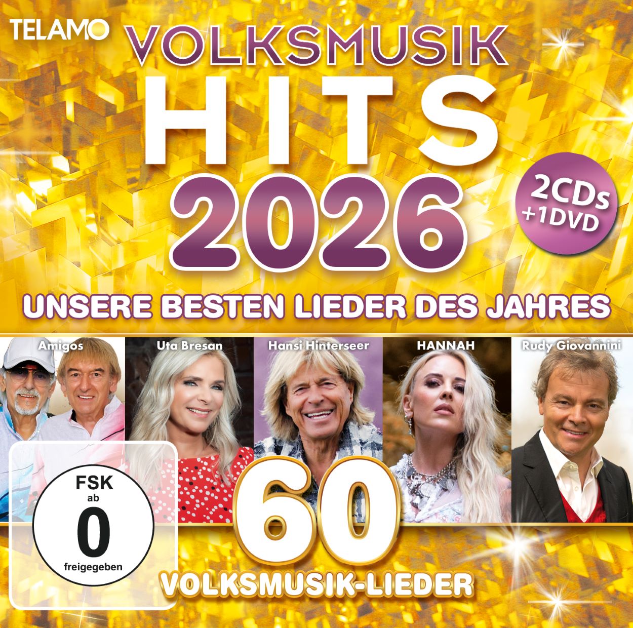 Various Artists Volksmusik Hits 2026 2CD + DVD 457625