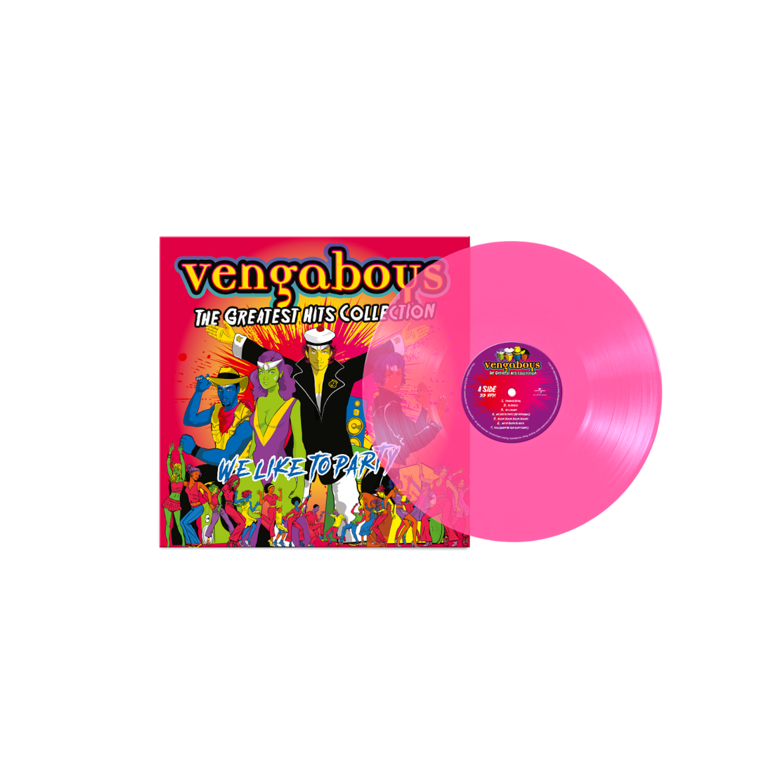 Vengaboys The Greatest Hits Collection LP - Transparent Pink Coloured Vinyl 362458