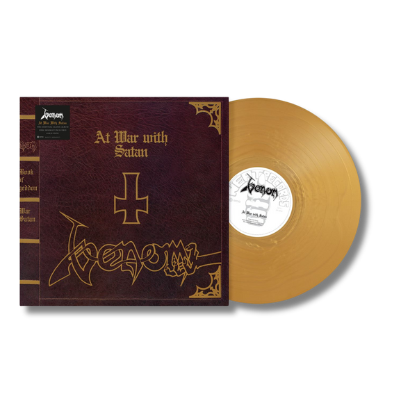 Venom - At War with Satan  (Gold LP)