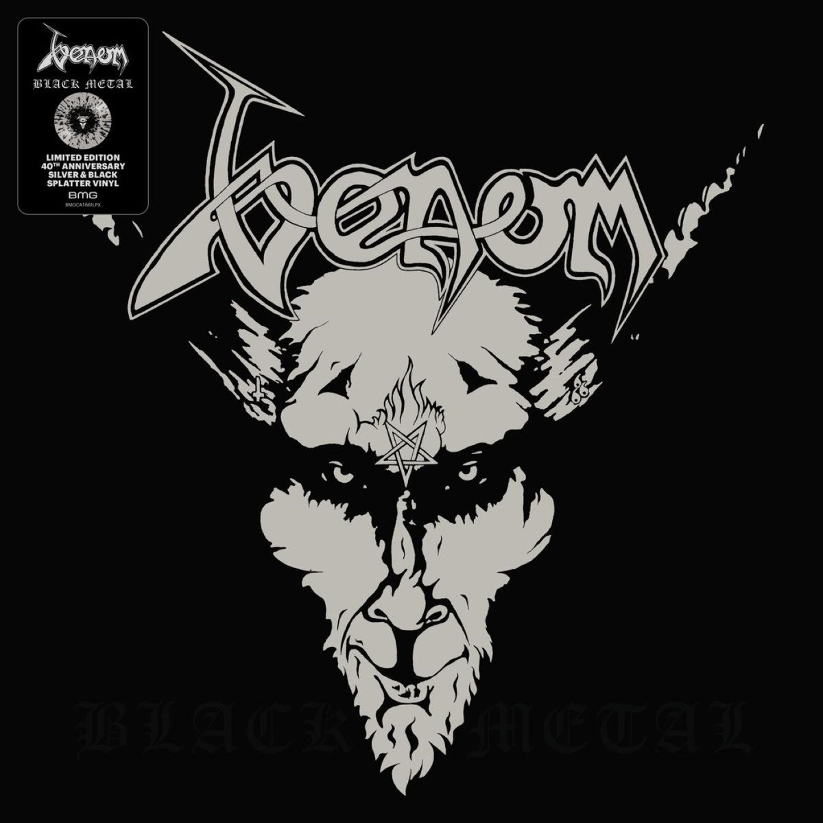 Venom Black Metal(40th Anniversary Edition) Vinyl 427134