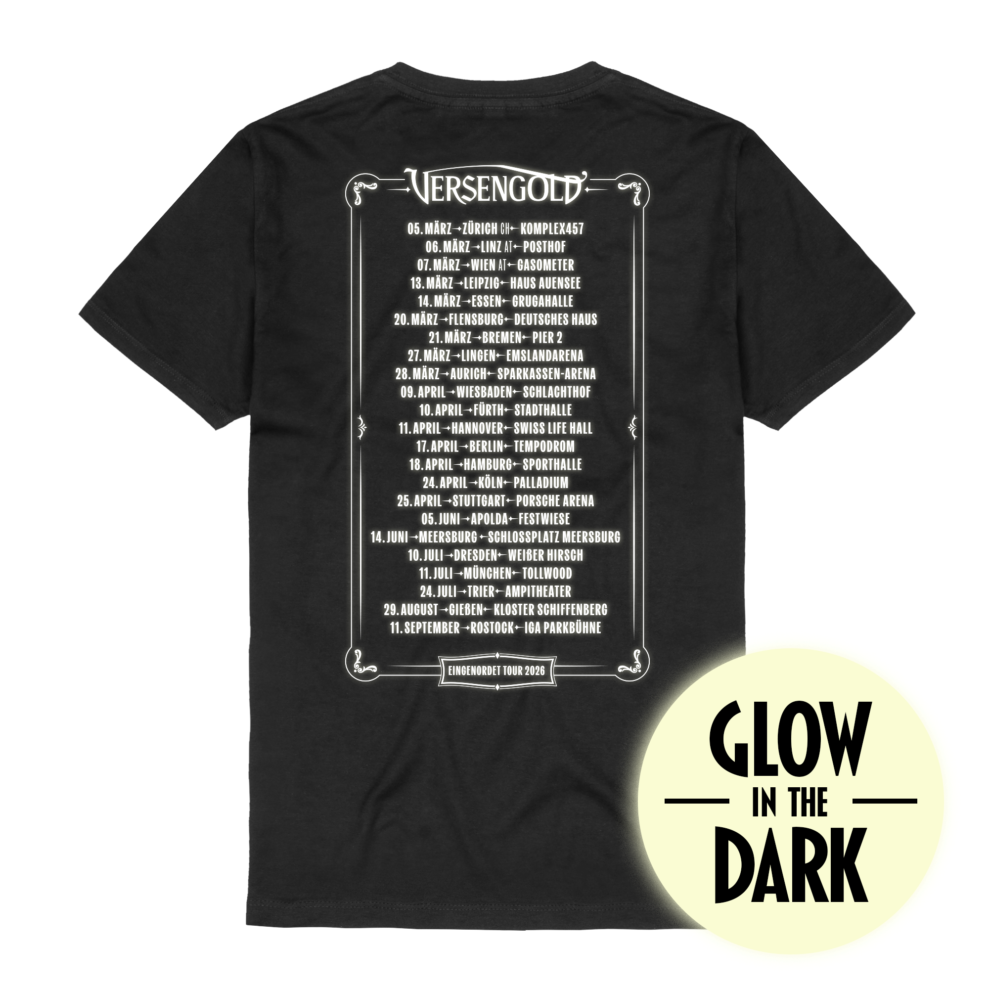 Versengold Eingenordet Tour 2026 T-Shirts 433871