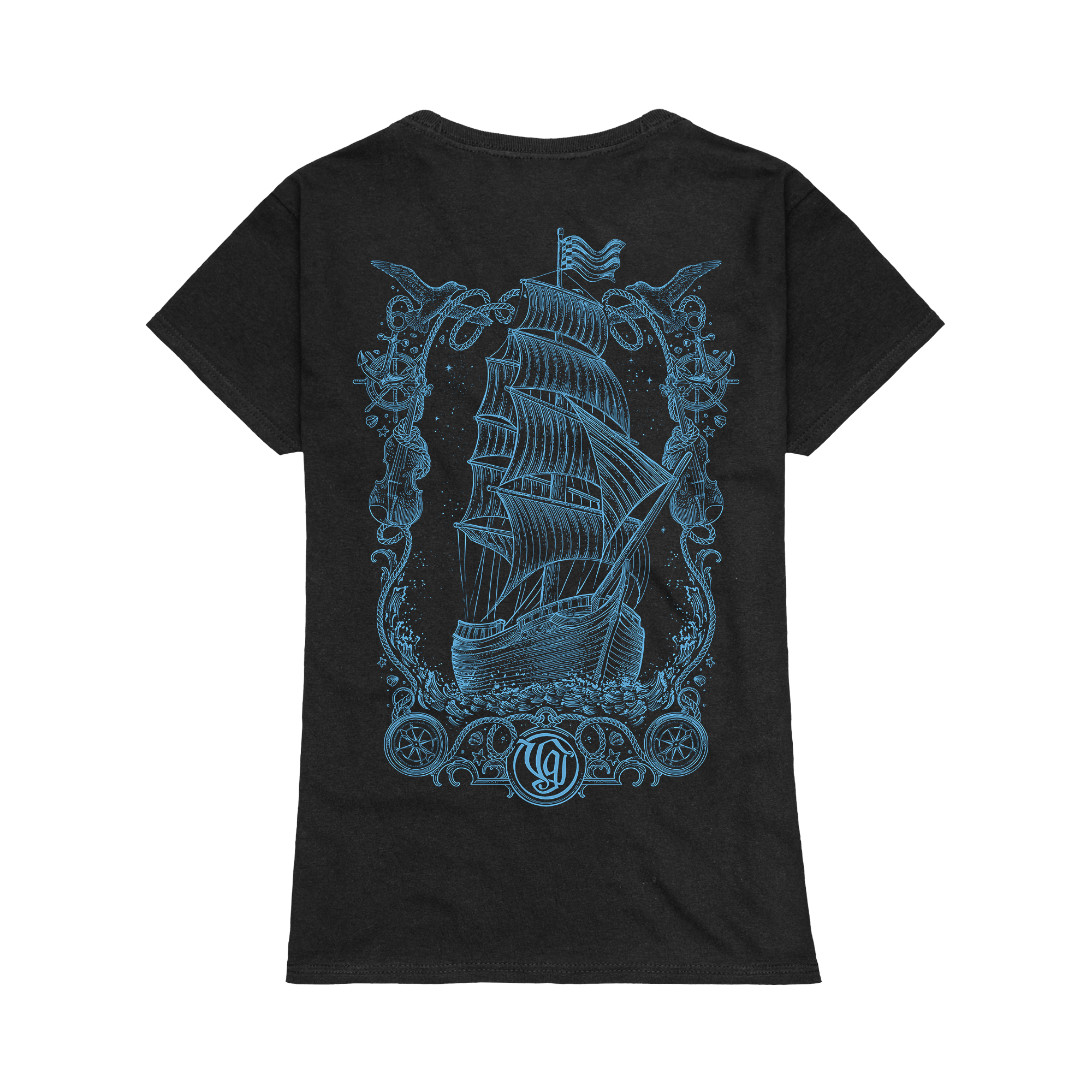 Versengold Segelschiff  Girlie Shirt 433579