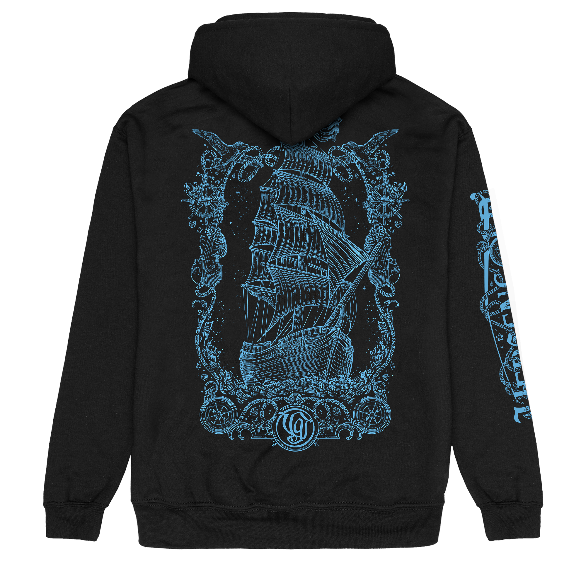 Versengold Segelschiff Kapuzenpullover 431903