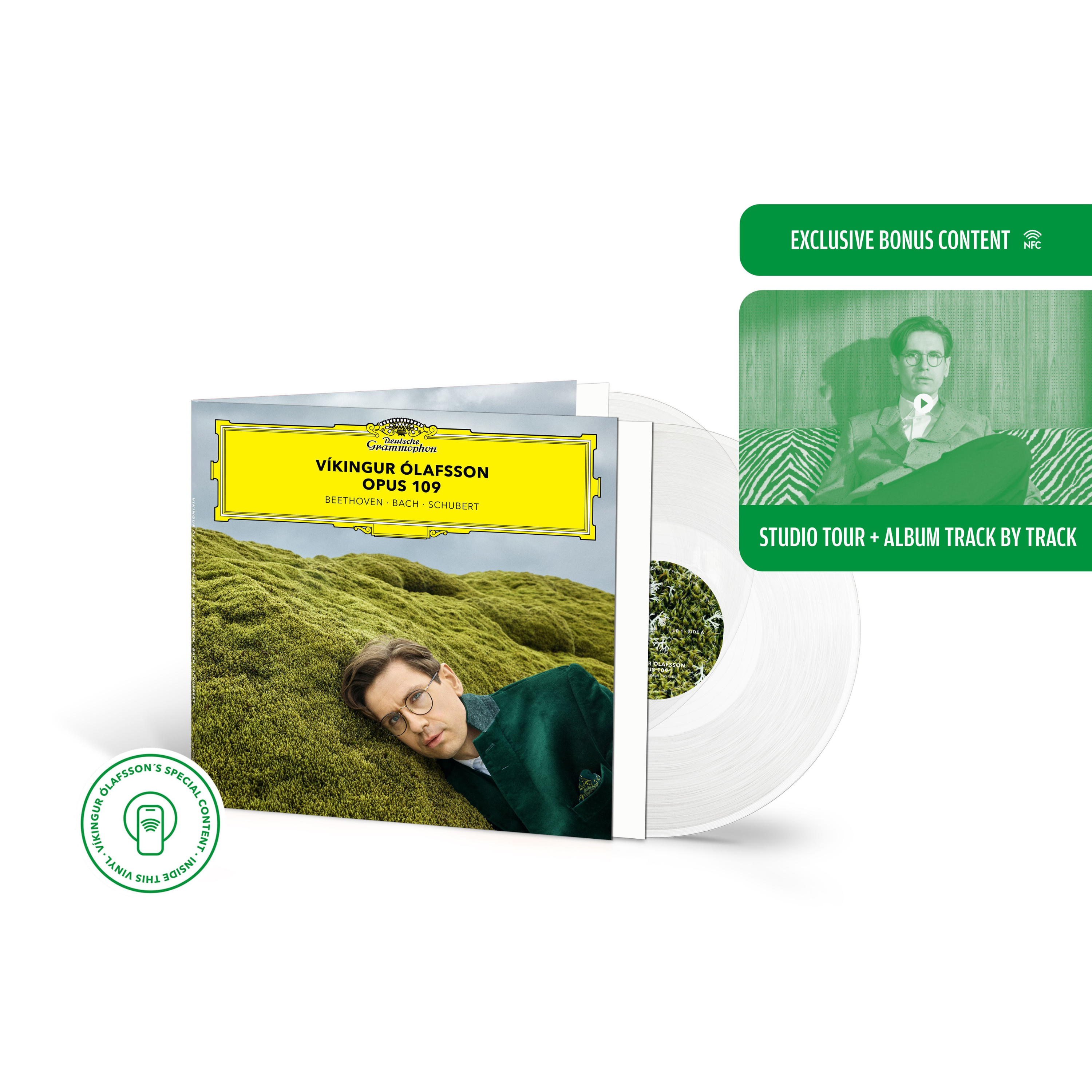 Víkingur Ólafsson Opus 109 2LP Crystal Clear mit Bonus Inhalt 430490