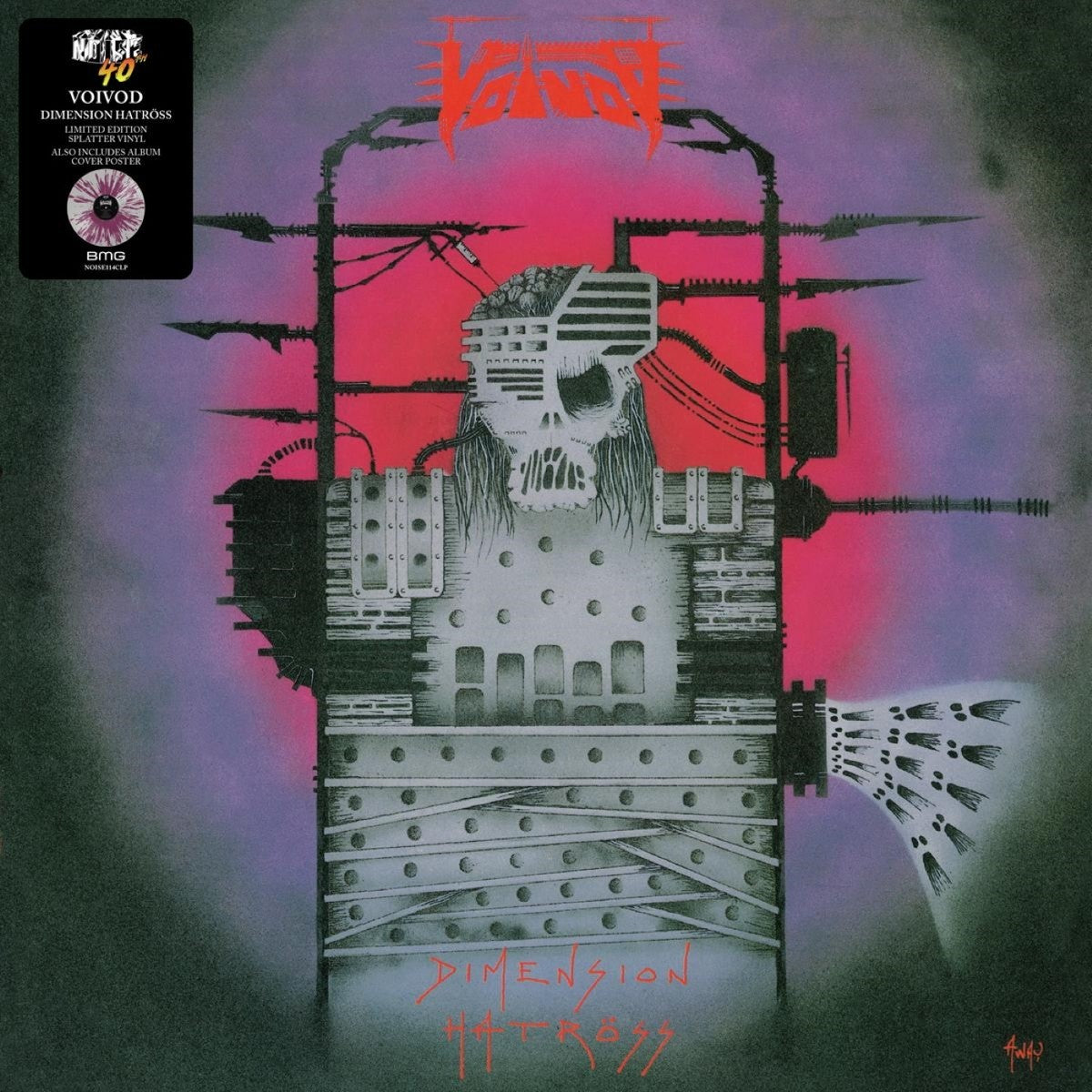 Voivod Dimension Hatross(Ltd.Edition Splatter Vinyl) Vinyl 427140