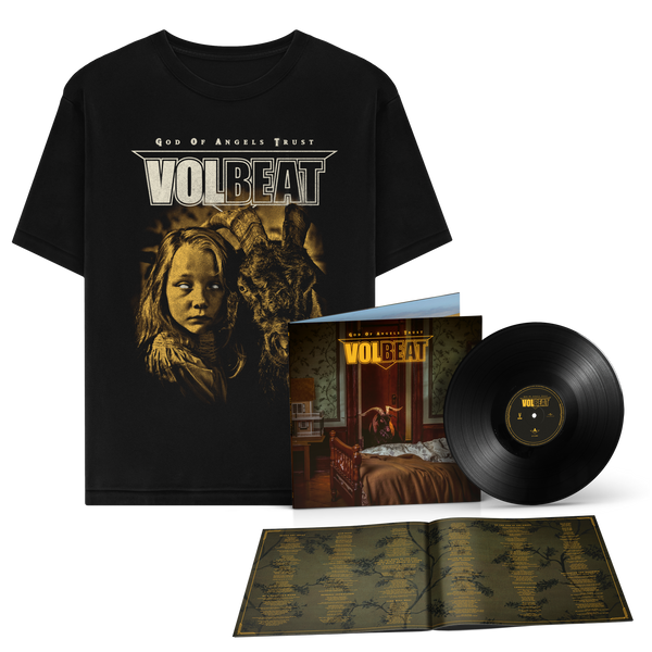 Volbeat - God Of Angels Trust (LP schwarz + T-Shirt)