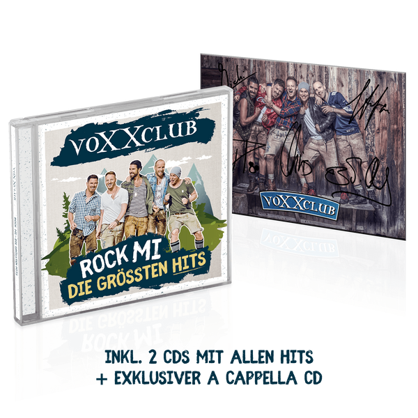Voxxclub - Rock Mi - Die größten Hits (Deluxe Edition + Autogrammkarte) (CD)