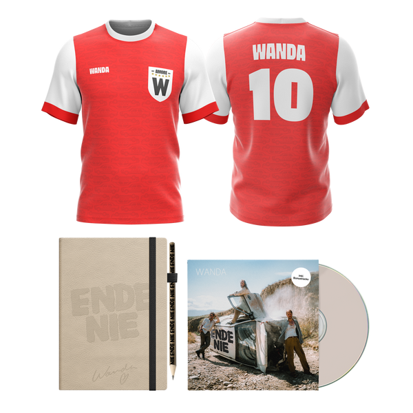 Wanda - Ende nie (Deluxe CD + Trikot + Notizbuch)