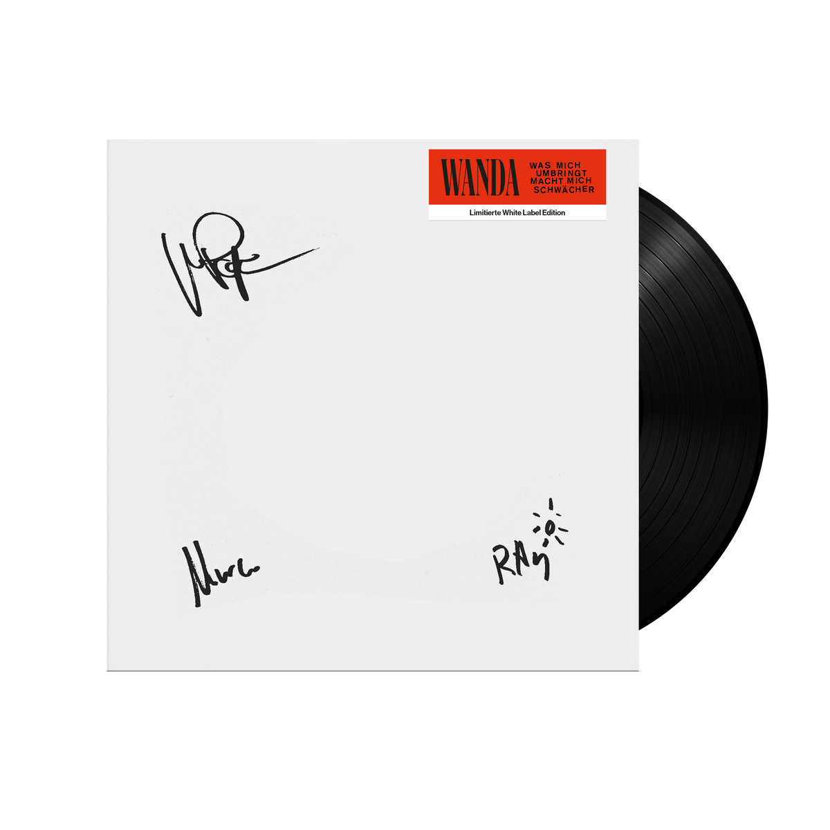 Wanda Was Mich Umbringt Macht Mich Schwächer Ltd. Signierte Whitelabel Vinyl 460999