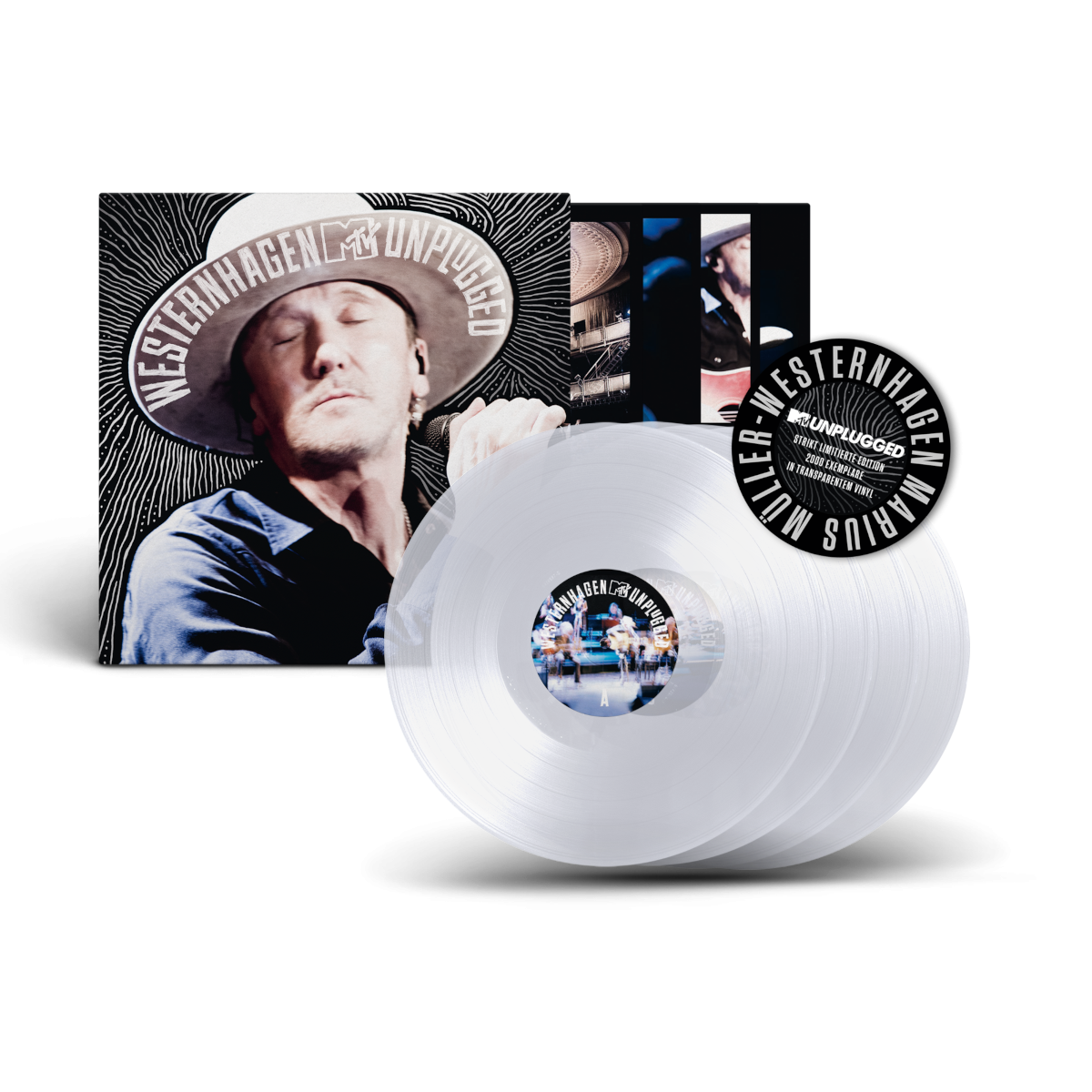 Westernhagen MTV Unplugged Limited White Transparent 4LP 329100