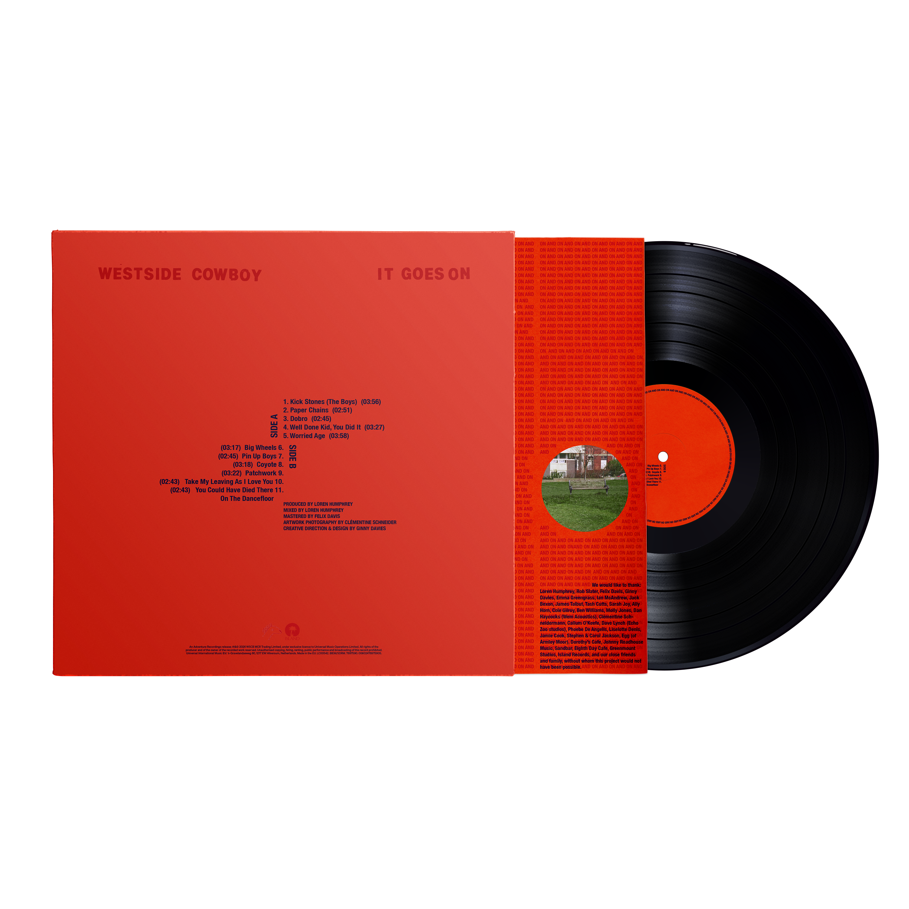Westside Cowboy It Goes On LP 447538
