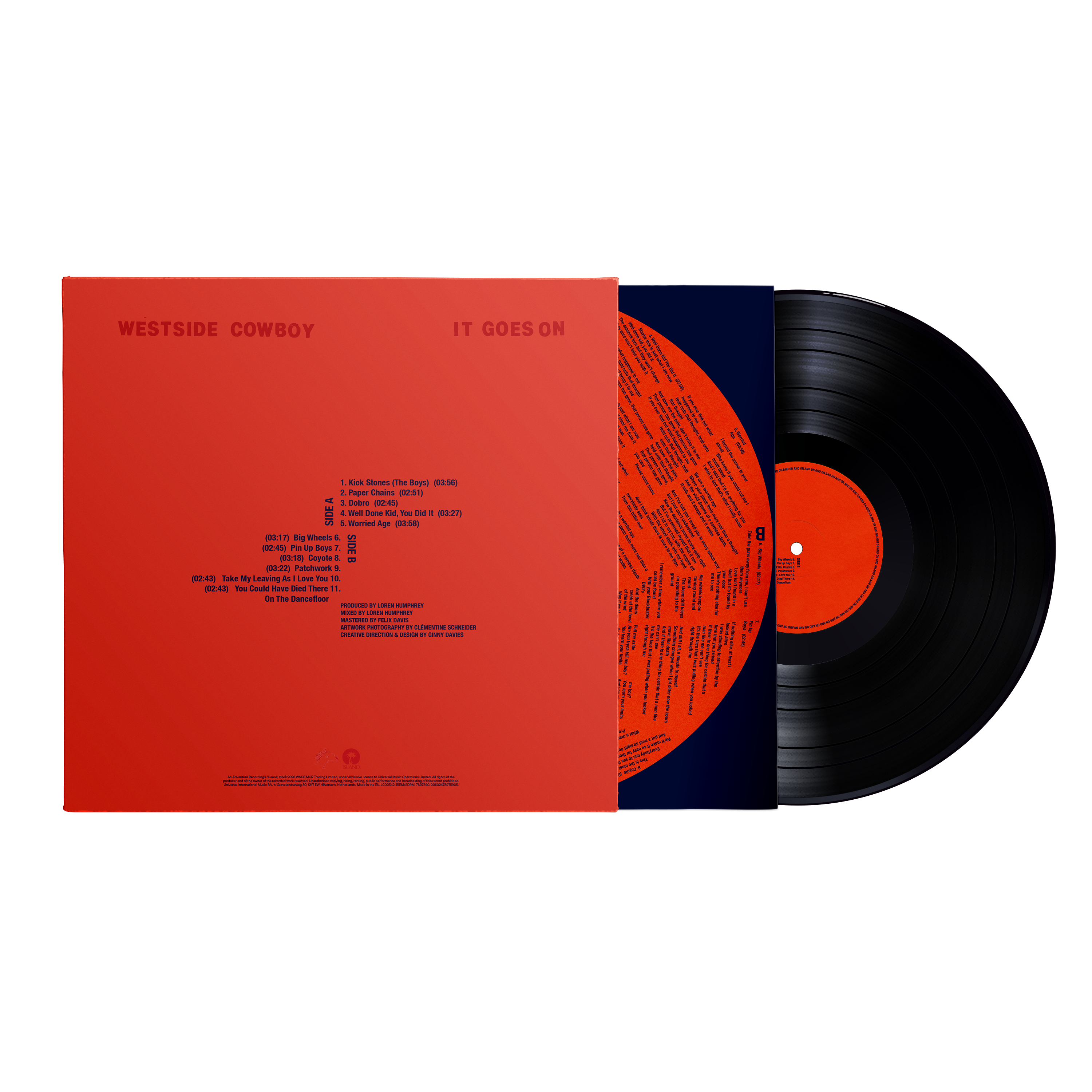 Westside Cowboy It Goes On LP 447542