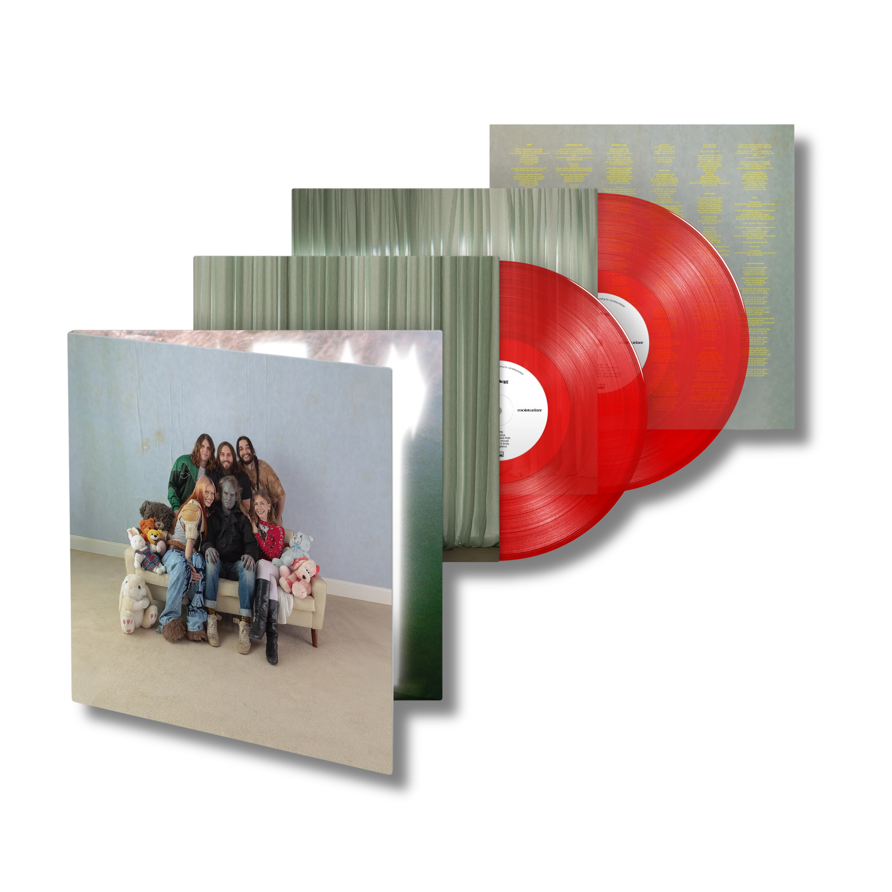 Wet Leg moisturizer (Deluxe Edition) Transparent Red Vinyl 2LP - Gatefold 452164