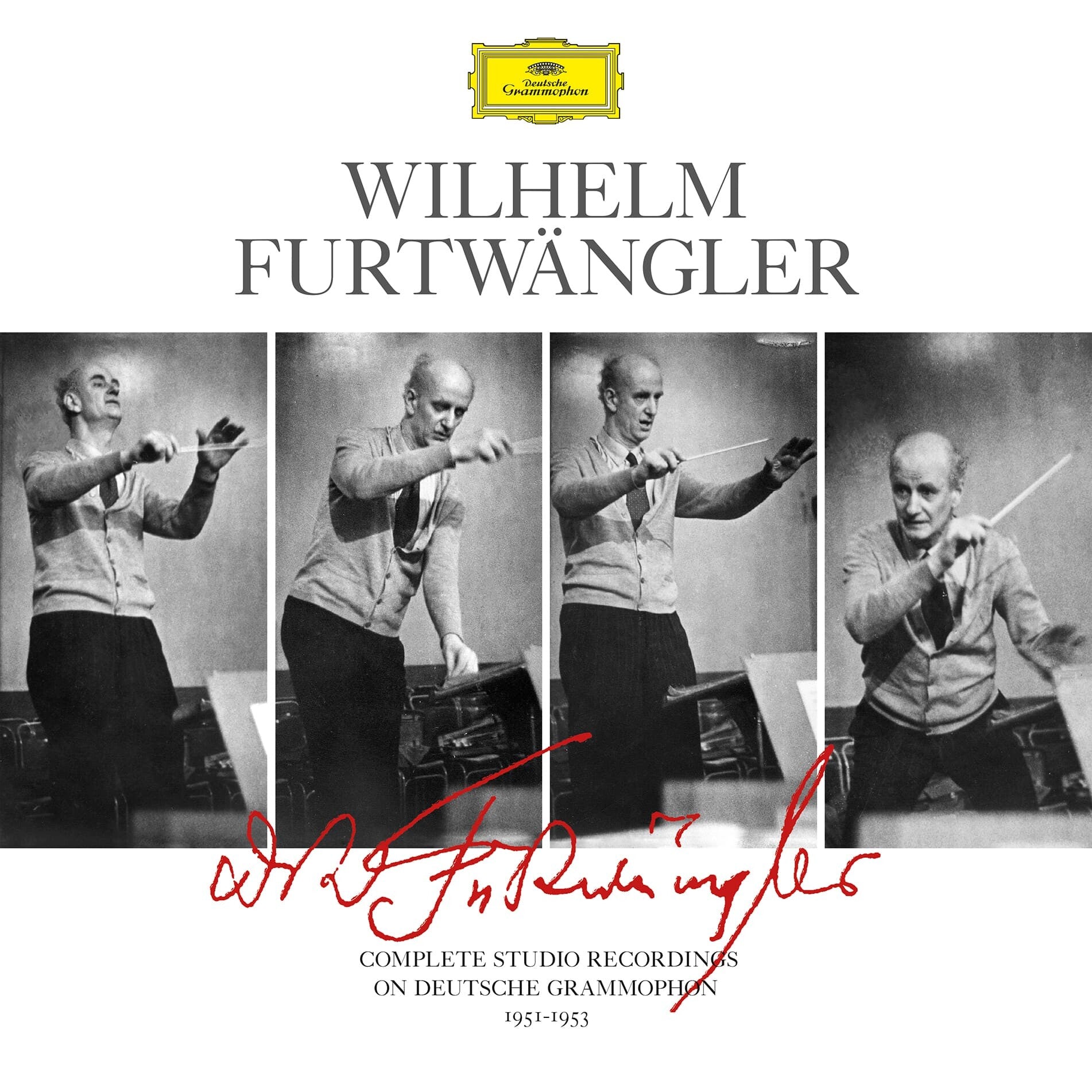 Wilhelm Furtwängler Complete Studio Recordings On DG 1951-1953 4LP Boxset 203324