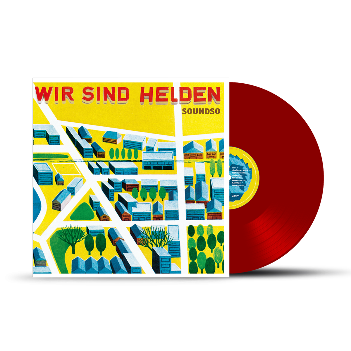 Wir sind Helden Soundso LIMITIERTE EDITION ROTES VINYL 297733