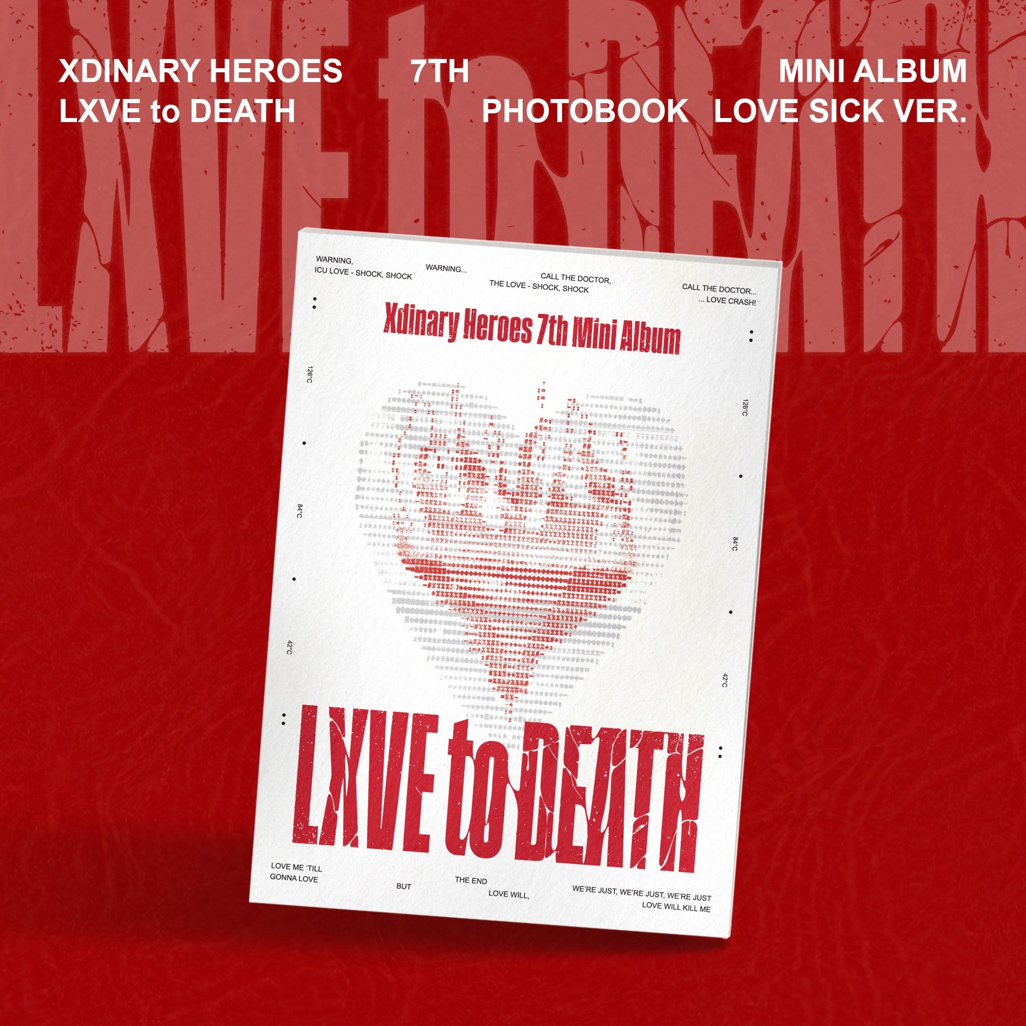 Xdinary Heroes LXVE to DEATH (Love Sick ver.) CD 422996