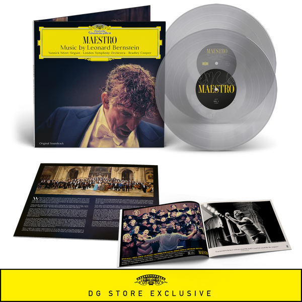 Yannick Nézet-Séguin, London Symphony Orchestra, Bradley Cooper - Maestro: Music by Leonard Bernstein (OST) (Exclusive Limited Crystal Clear 2 Vinyl + limited photobook )