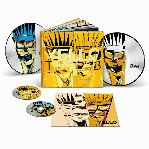 Yello - Time Lab (Nummeriertes Hardcover Book inkl. 2LP Picture Vinyl, CD, Blu-ray Audio & Art Print)