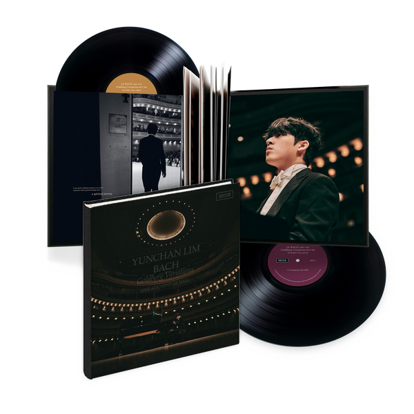 Yunchan Lim - Bach: Goldberg Variations (Live at Carnegie Hall, New York, 2025) (Deluxe 2LP with Alt Cover & Hardback Book)