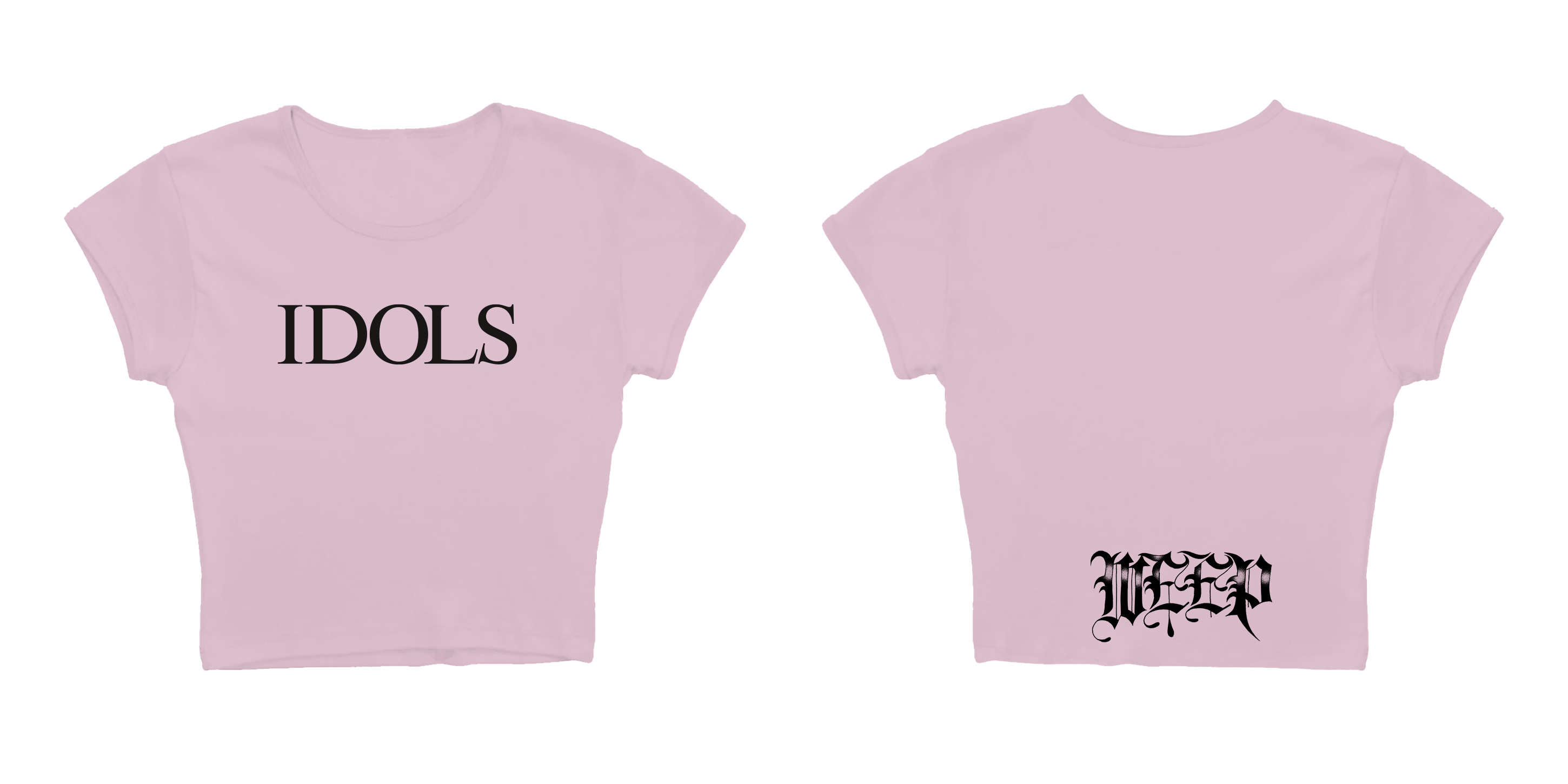 Yungblud IDOLS WEEP PINK BABY T-SHIRT Baby T-Shirt 418680