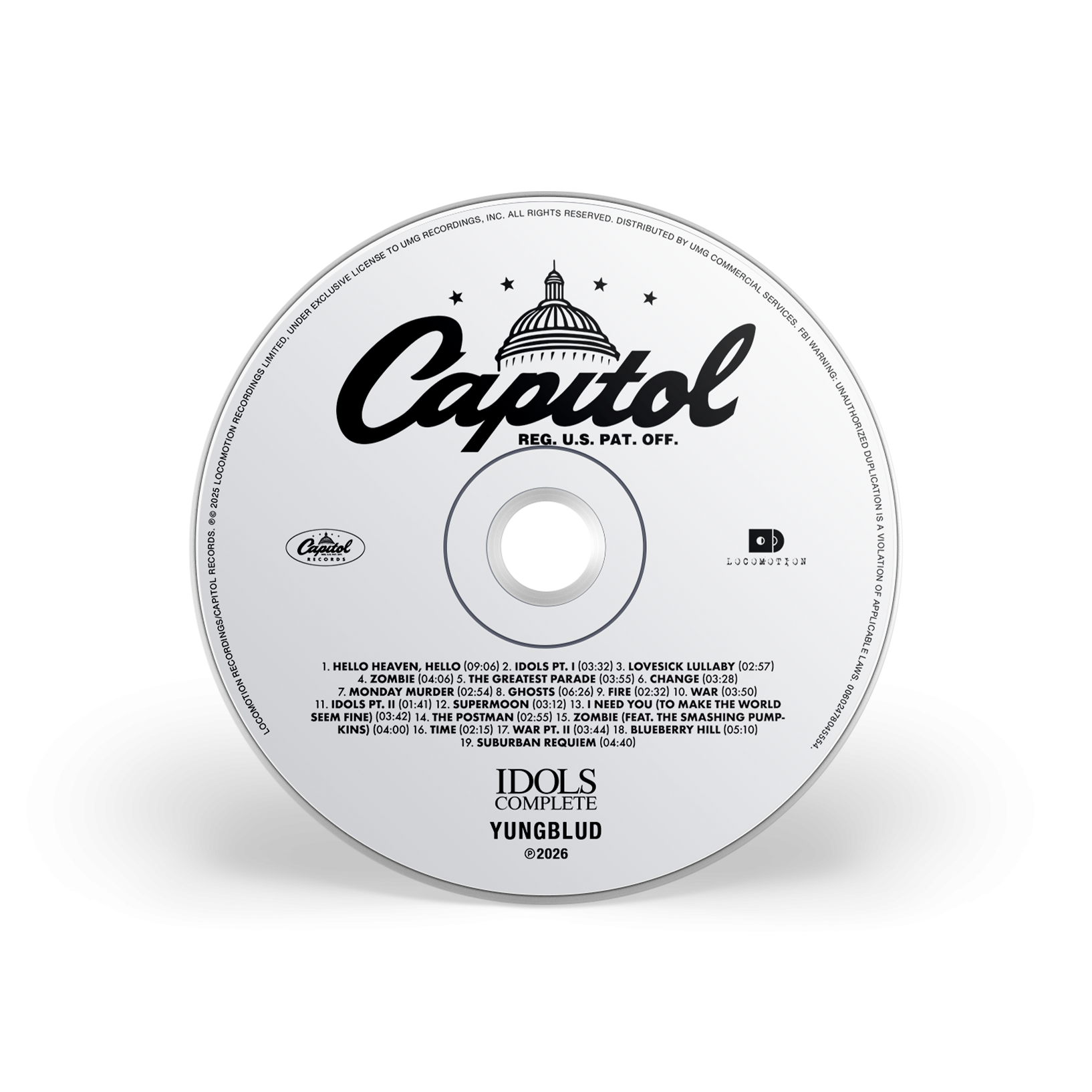 Yungblud Idols (Complete) CD CD 436551