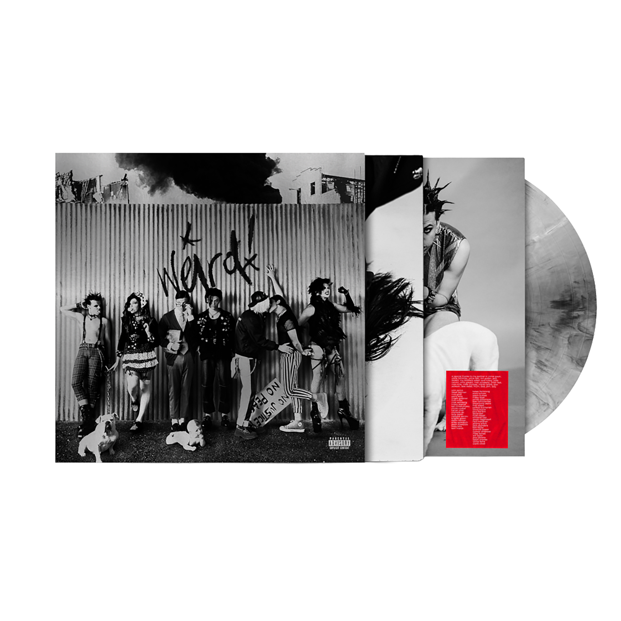 Yungblud Weird! 5 Year Anniversary Silver Marble Vinyl Vinyl 432015