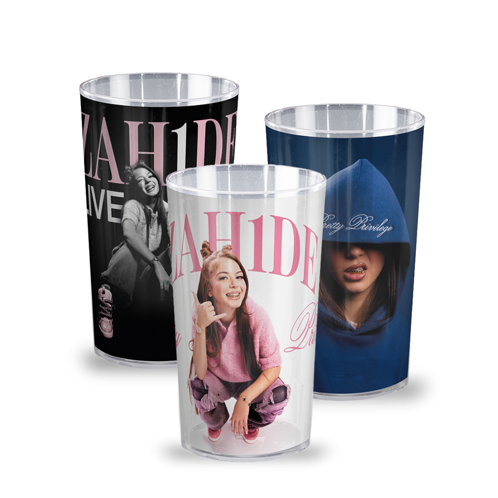 ZAH1DE Pretty Privilege CD + 3ER BECHER 434043