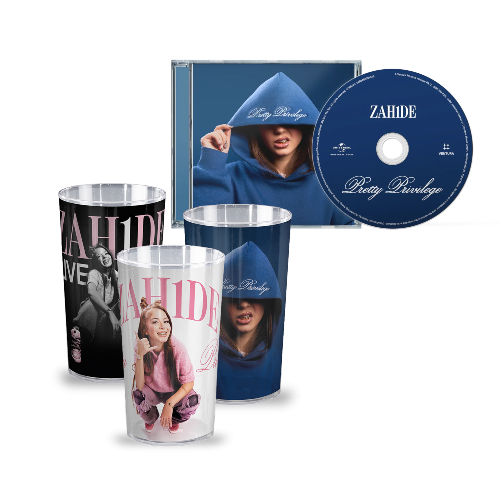 ZAH1DE Pretty Privilege CD + 3ER BECHER 434053