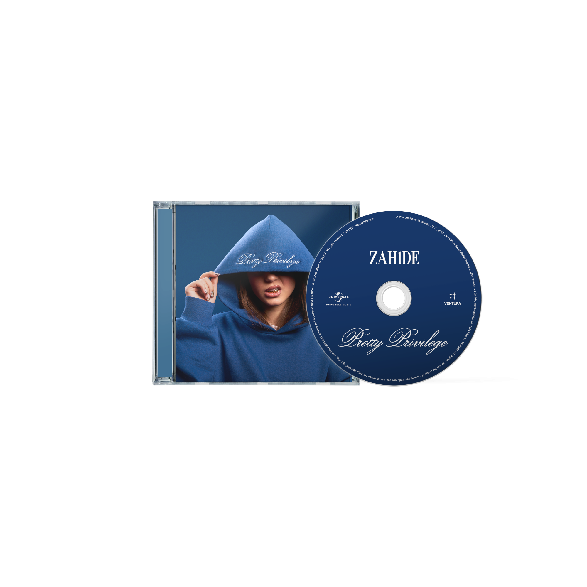 ZAH1DE Pretty Privilege CD + Limitierter Hoodie 429444