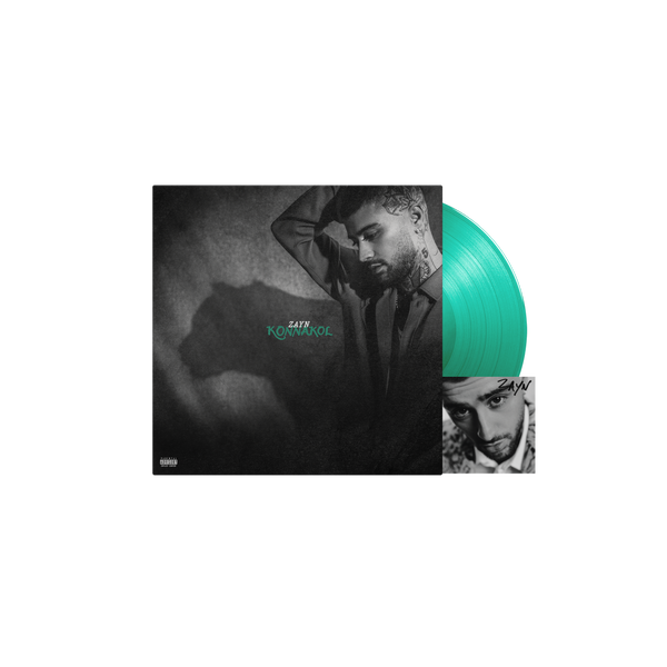 ZAYN - KONNAKOL LIMITED EDITION COVER + 5TH ELEMENT COLOR VINYL SIGNED BUNDLE (Bundle)