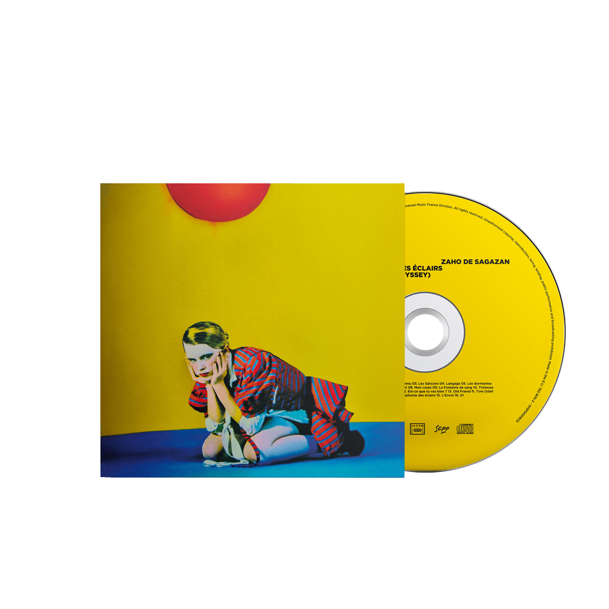 Zaho de Sagasan La symphonie des éclairs (Orchestral Odyssey) CD 428378