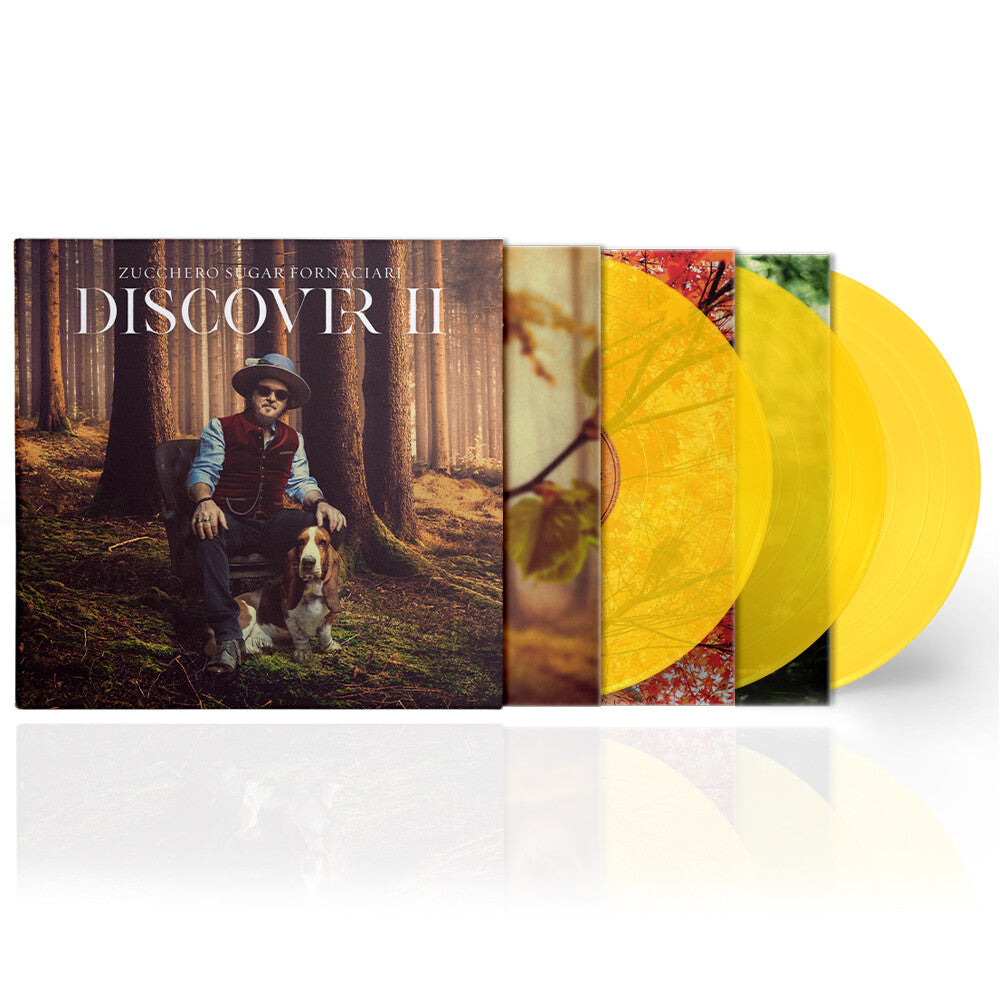 Zucchero Discover II BOX DELUXE CD + 3LP Colored (yellow transparent) Vinyl180g Numbered 381727
