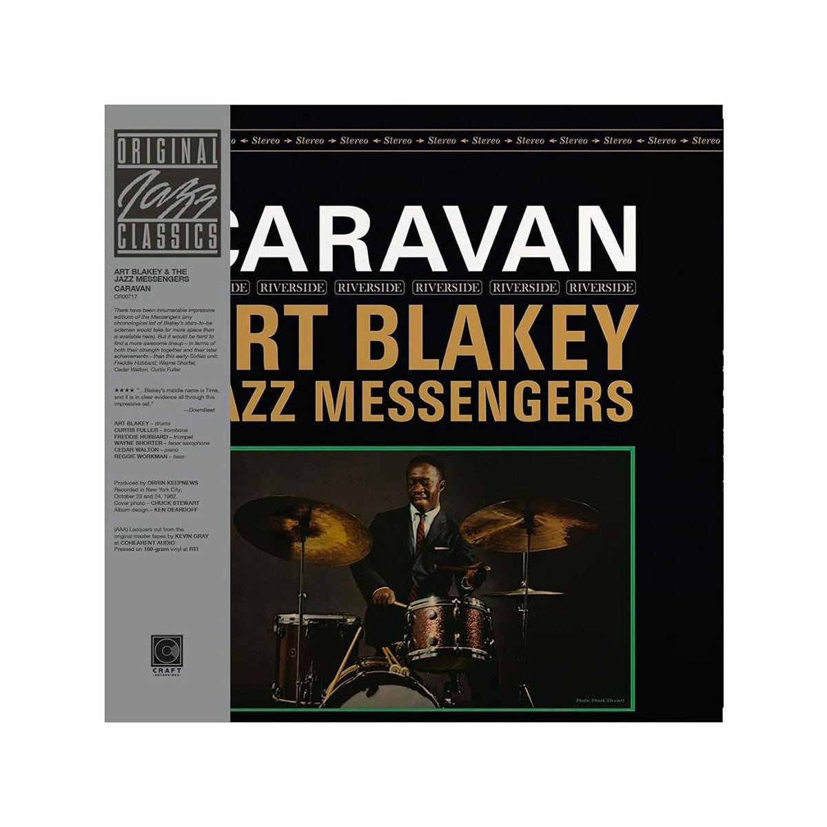 Art Blakey & The Jazz Messengers Caravan Vinyl LP - Original Jazz Classics 419758