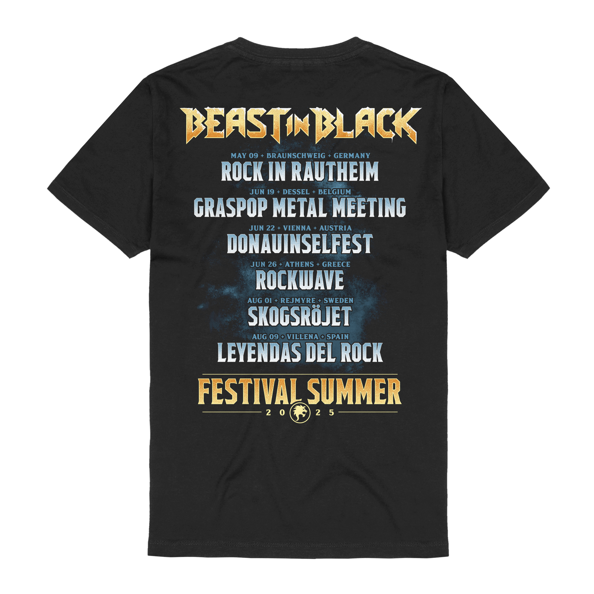 Beast In Black Festival Summer 2025 T-Shirts 404806