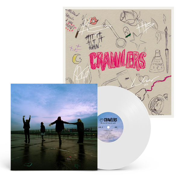 Crawlers - The Mess We Seem To Make (White Vinyl LP + Signed Card)