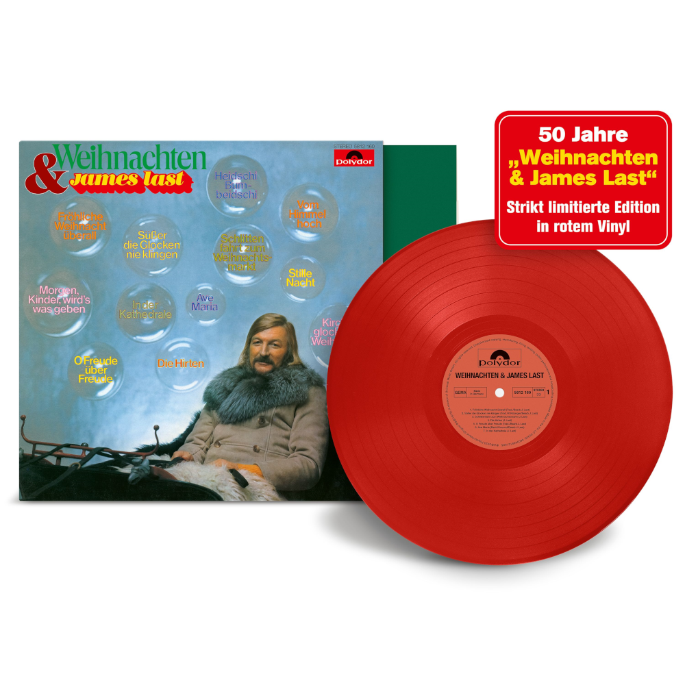 James Last Weihnachten & James Last Limited Red Vinyl LP 330437