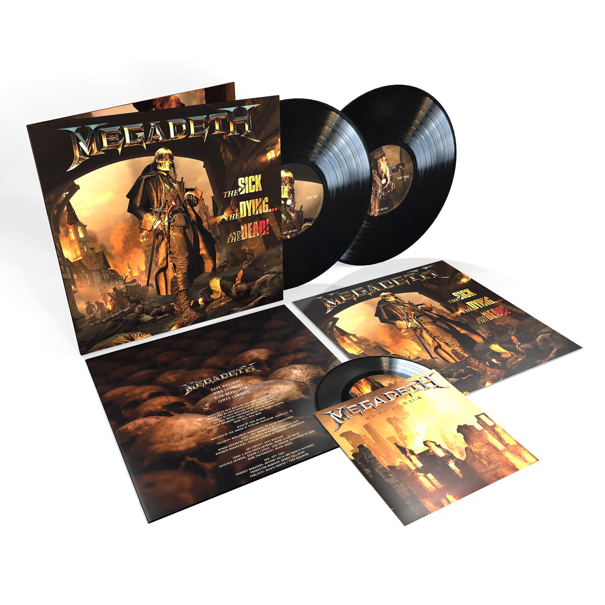 Megadeth The Sick, The Dying… And The Dead! Exclusive Deluxe 2LP + 7'' 140968