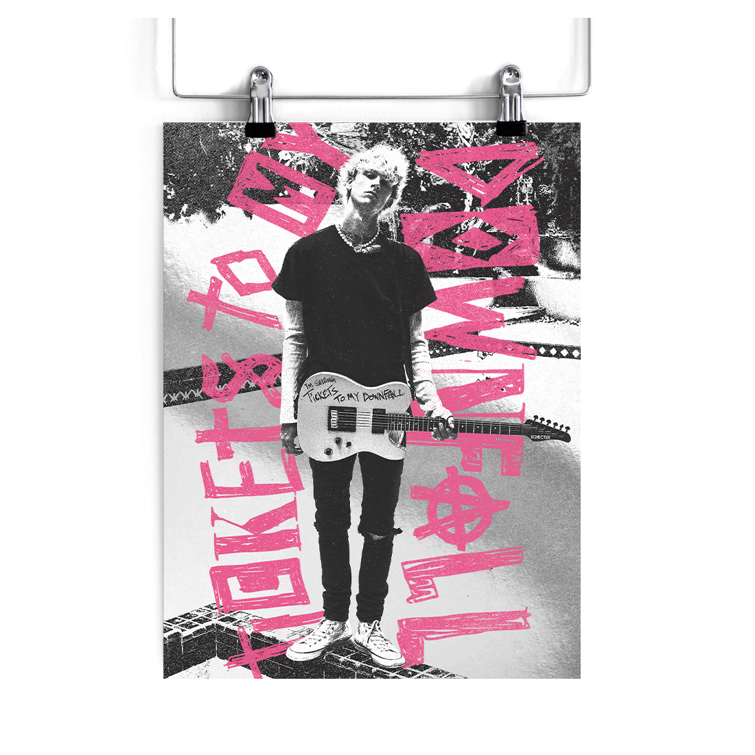 mgk tickets anniversary reflective poster Poster 430578