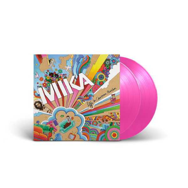 MIKA - Life In Cartoon Motion (Exclusive Limited Pink Transparent Vinyl 2LP)