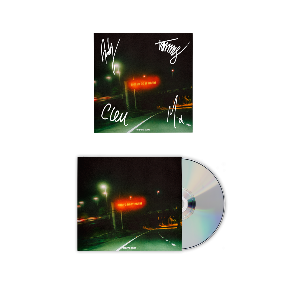 Only The Poets and i'd do it again CD + Signed Artcard 419600
