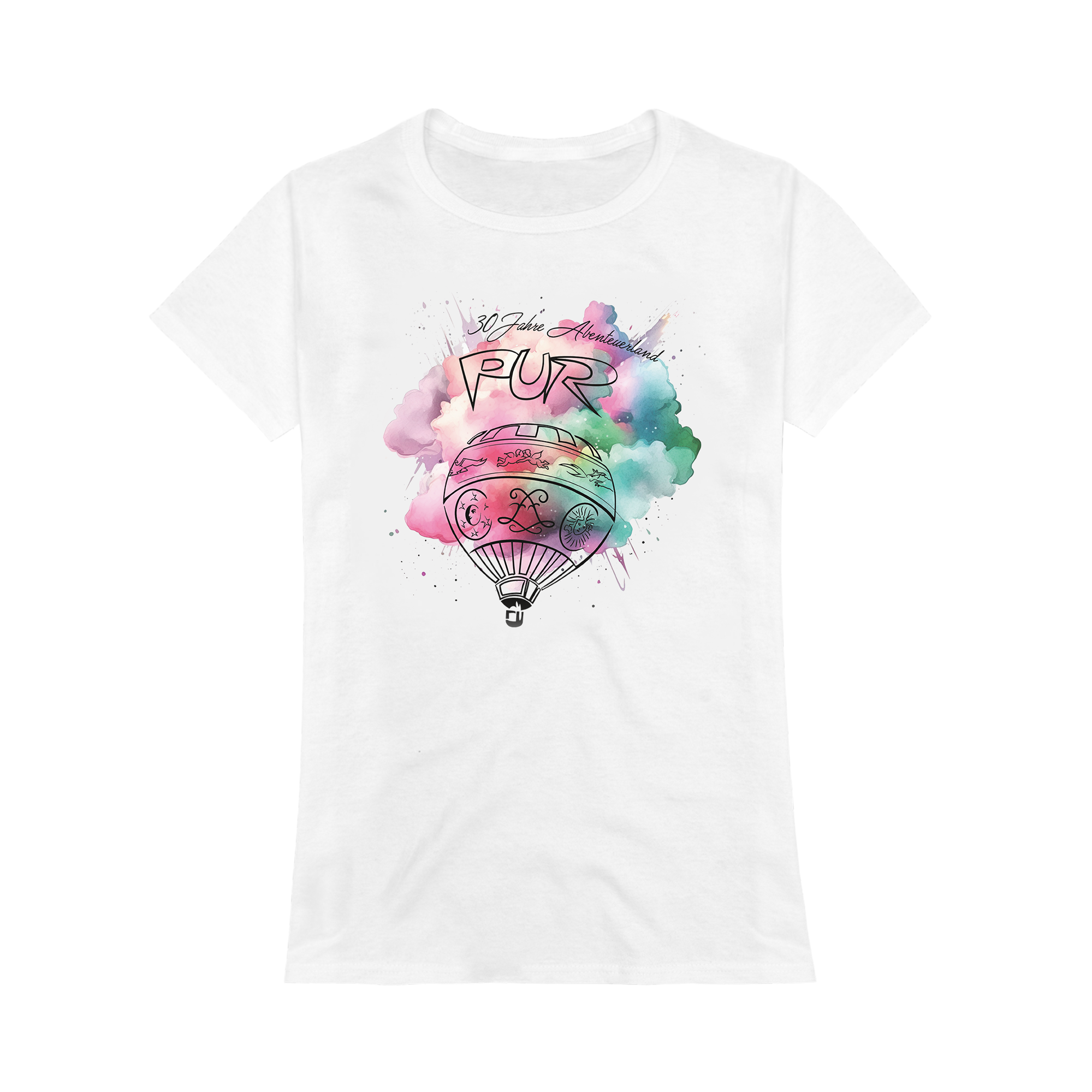 Pur Abenteuerland Aquarell Ballon Girl Shirt 415584