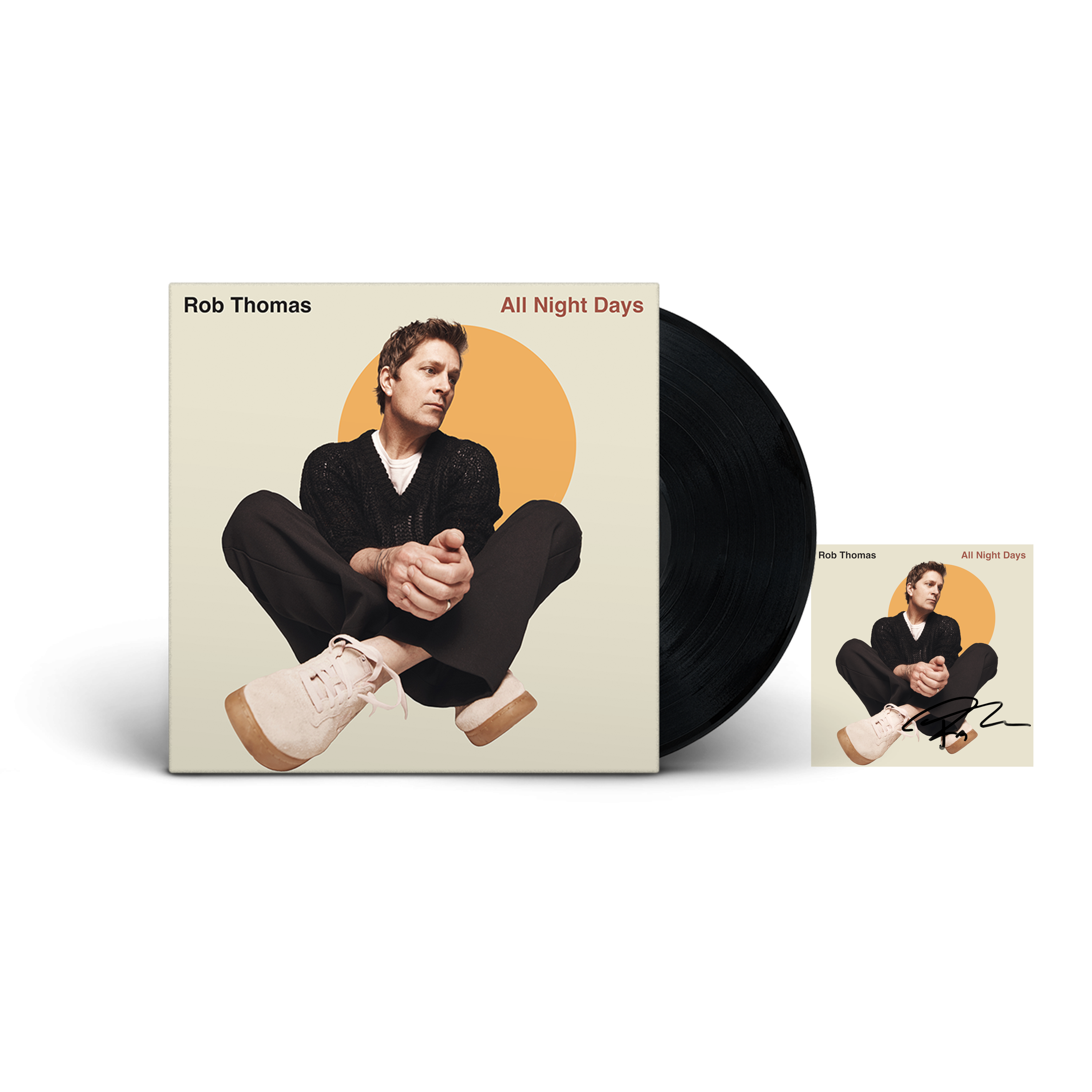 Rob Thomas All Night Days  Vinyl + signierter Art Card 415166