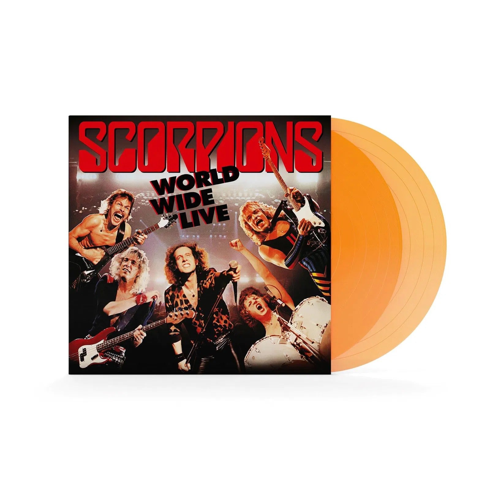 Scorpions World Wide Live Transparent Orange Vinyl 2LP 420082