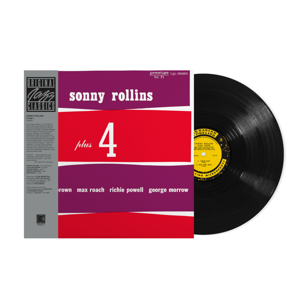 Sonny Rollins Plus 4 Vinyl LP 419558