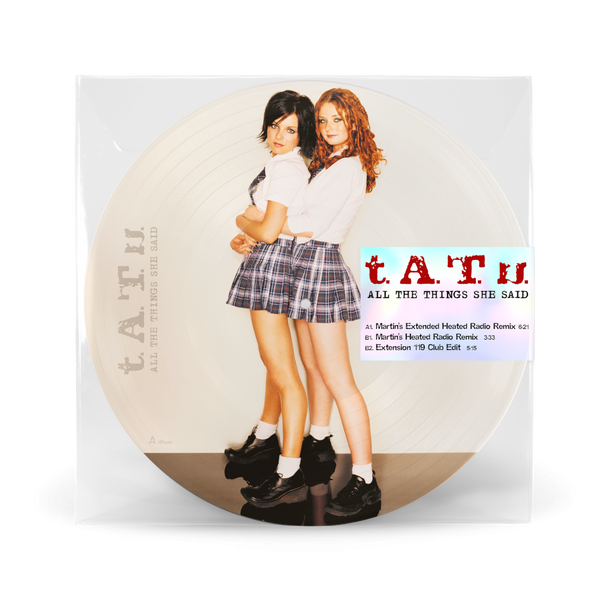 t.A.T.u. - All The Things She Said (12inch picture vinyl 45rpm)