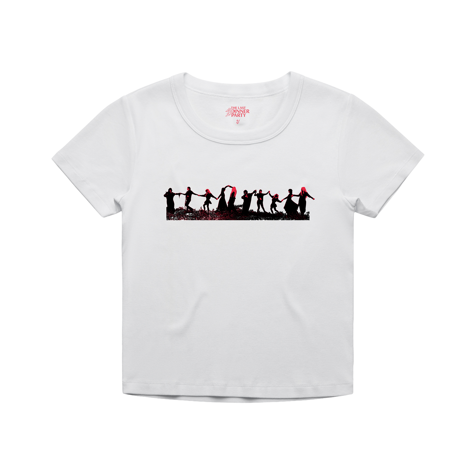 The Last Dinner Party Silhouette Print White Baby T-Shirt Baby T-Shirt 415704