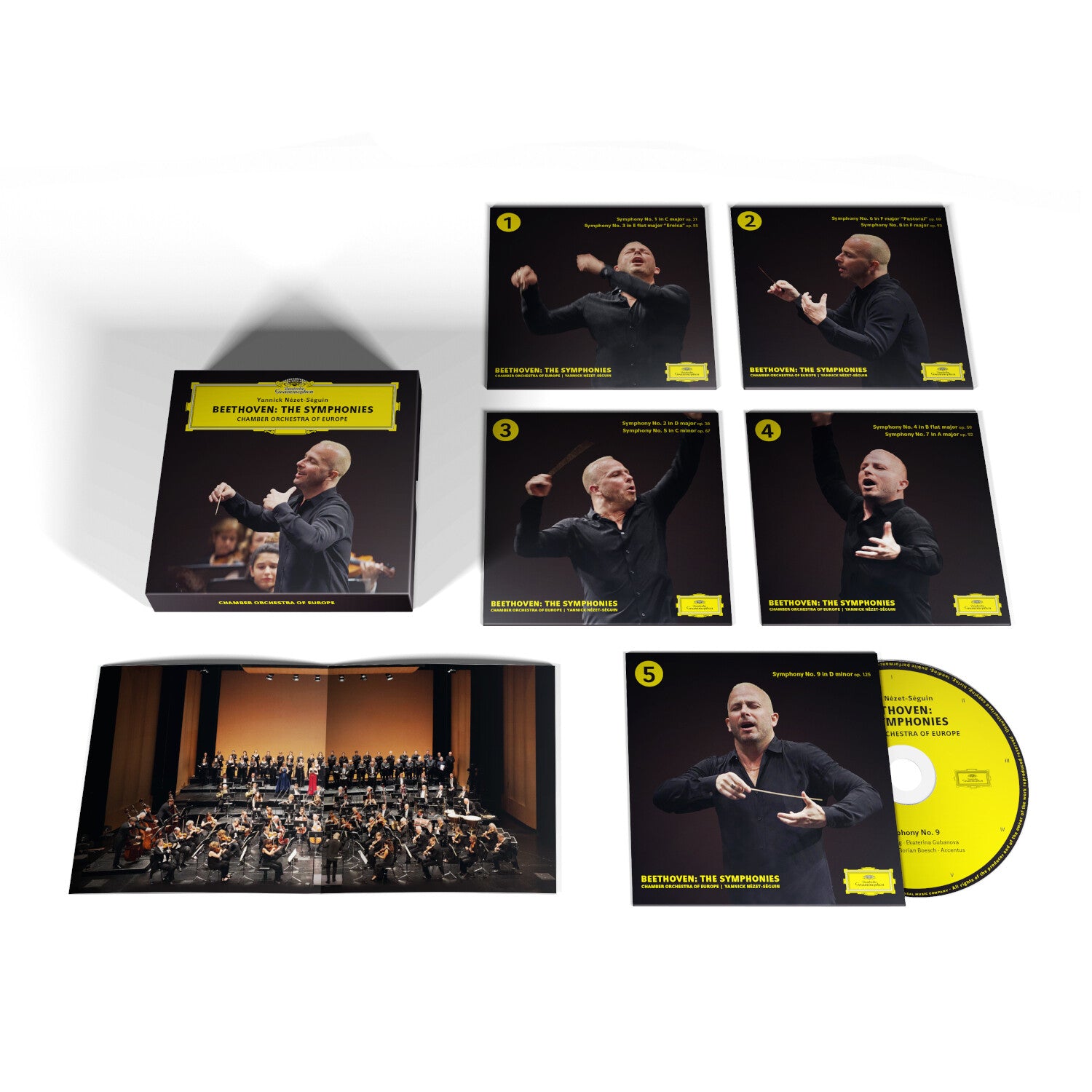 Yannick Nézet-Séguin & Philadelphia Orchestra Beethoven: The Symphonies 5CD 145273